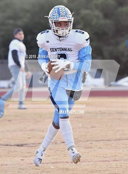 Thumbnail 3 in Centennial vs. Desert Pines (NIAA 4A Mountain Region Final) photogallery.