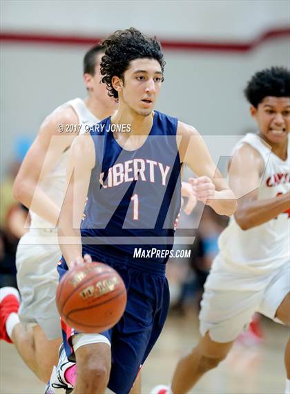 Thumbnail 3 in Liberty Christian vs Sacramento Adventist (CIF NorCal D6 Semifinal) photogallery.