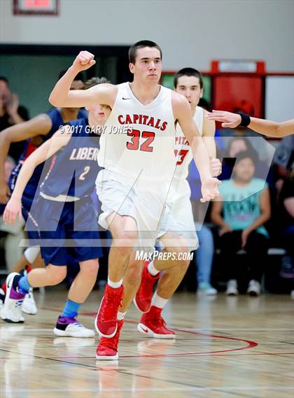 Thumbnail 1 in Liberty Christian vs Sacramento Adventist (CIF NorCal D6 Semifinal) photogallery.