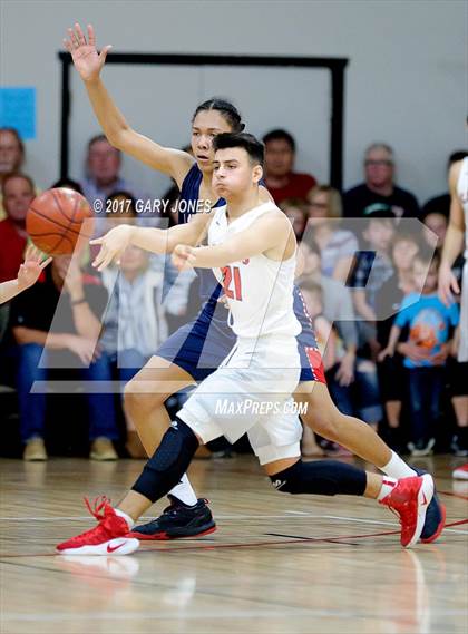 Thumbnail 3 in Liberty Christian vs Sacramento Adventist (CIF NorCal D6 Semifinal) photogallery.
