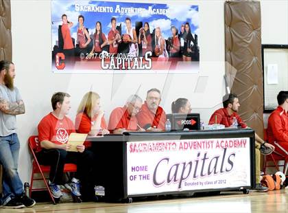 Thumbnail 2 in Liberty Christian vs Sacramento Adventist (CIF NorCal D6 Semifinal) photogallery.