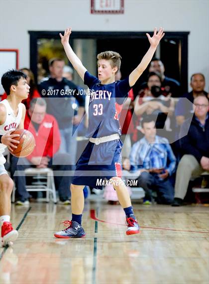 Thumbnail 1 in Liberty Christian vs Sacramento Adventist (CIF NorCal D6 Semifinal) photogallery.