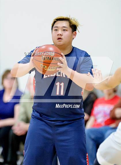 Thumbnail 1 in Liberty Christian vs Sacramento Adventist (CIF NorCal D6 Semifinal) photogallery.