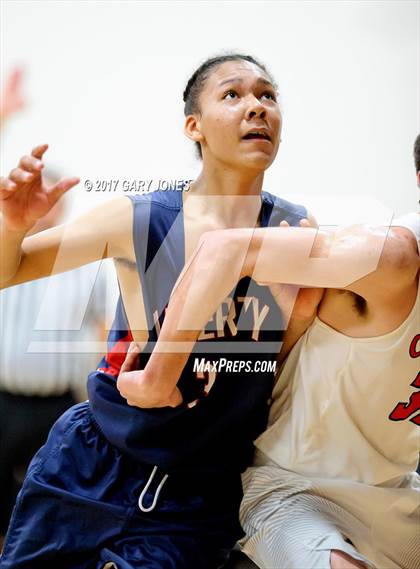 Thumbnail 3 in Liberty Christian vs Sacramento Adventist (CIF NorCal D6 Semifinal) photogallery.