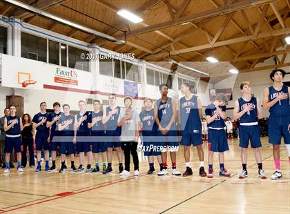 Thumbnail 2 in Liberty Christian vs Sacramento Adventist (CIF NorCal D6 Semifinal) photogallery.