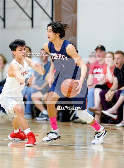 Thumbnail 1 in Liberty Christian vs Sacramento Adventist (CIF NorCal D6 Semifinal) photogallery.