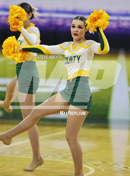 Thumbnail 2 in Pueblo County CHSAA Spirit Poms photogallery.