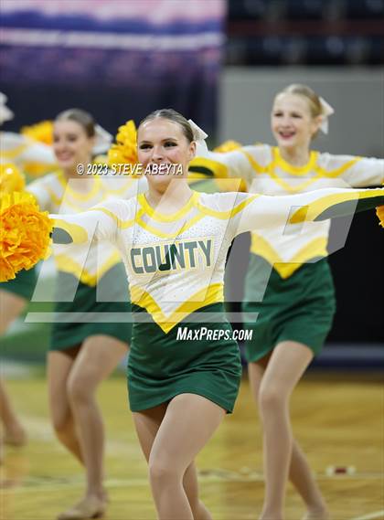 Thumbnail 1 in Pueblo County CHSAA Spirit Poms photogallery.