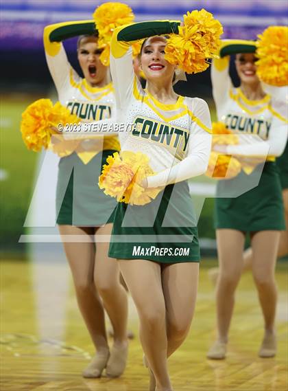 Thumbnail 1 in Pueblo County CHSAA Spirit Poms photogallery.