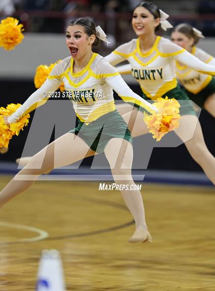 Thumbnail 3 in Pueblo County CHSAA Spirit Poms photogallery.