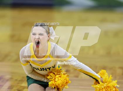 Thumbnail 3 in Pueblo County CHSAA Spirit Poms photogallery.