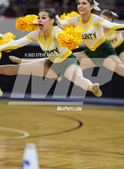 Thumbnail 2 in Pueblo County CHSAA Spirit Poms photogallery.