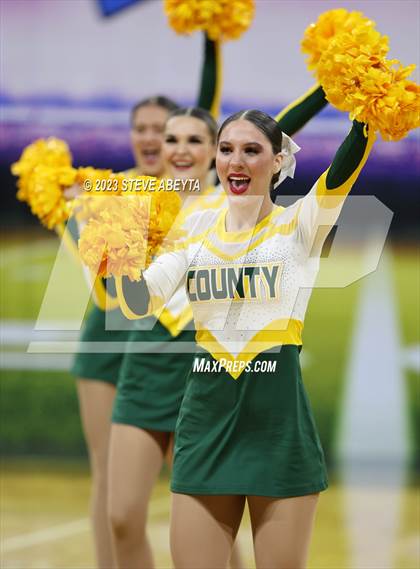 Thumbnail 1 in Pueblo County CHSAA Spirit Poms photogallery.