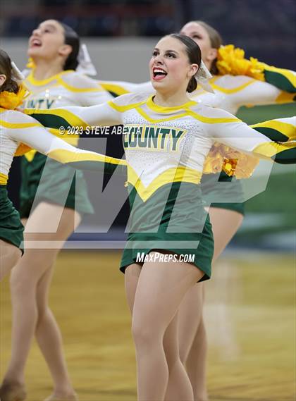 Thumbnail 1 in Pueblo County CHSAA Spirit Poms photogallery.