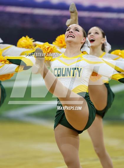 Thumbnail 2 in Pueblo County CHSAA Spirit Poms photogallery.