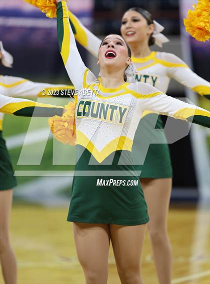 Thumbnail 1 in Pueblo County CHSAA Spirit Poms photogallery.