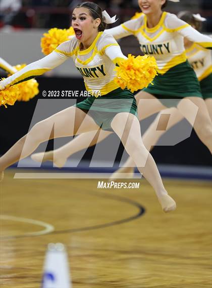 Thumbnail 1 in Pueblo County CHSAA Spirit Poms photogallery.