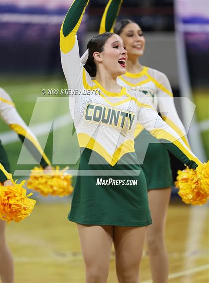 Thumbnail 1 in Pueblo County CHSAA Spirit Poms photogallery.
