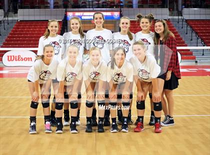 Thumbnail 3 in Roxboro Community vs. Community School of Davidson (NCHSAA 1A Final) photogallery.