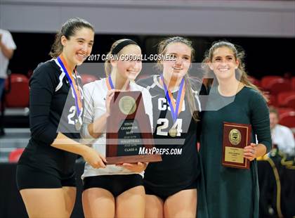 Thumbnail 3 in Roxboro Community vs. Community School of Davidson (NCHSAA 1A Final) photogallery.