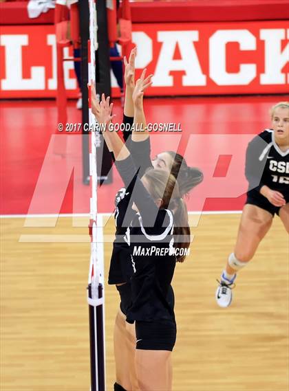 Thumbnail 1 in Roxboro Community vs. Community School of Davidson (NCHSAA 1A Final) photogallery.