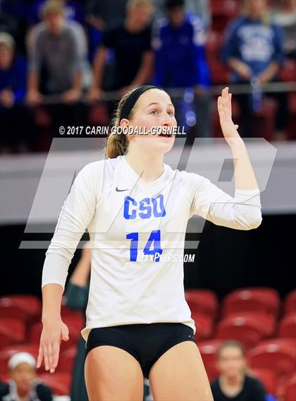 Thumbnail 2 in Roxboro Community vs. Community School of Davidson (NCHSAA 1A Final) photogallery.