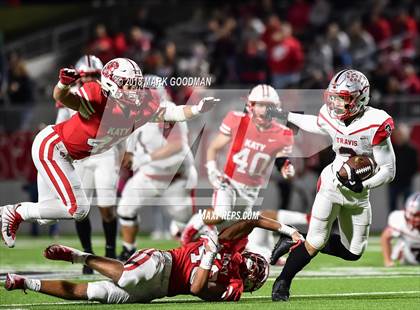 Thumbnail 2 in Fort Bend Travis @ Katy (UIL 6A Bi-District Playoff) photogallery.