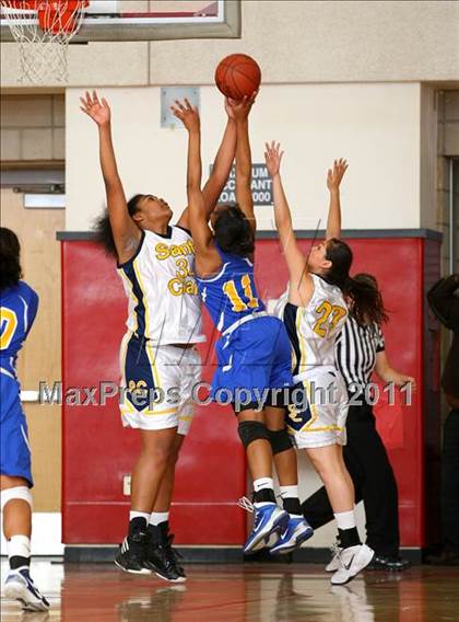 Thumbnail 1 in Santa Clara vs. St. Bernard (CIF SoCal D5 Regional Final) photogallery.