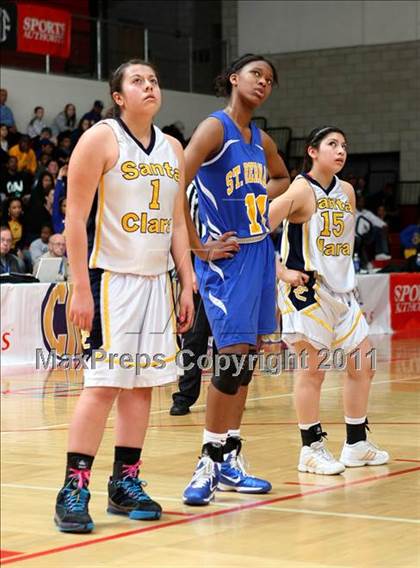 Thumbnail 1 in Santa Clara vs. St. Bernard (CIF SoCal D5 Regional Final) photogallery.