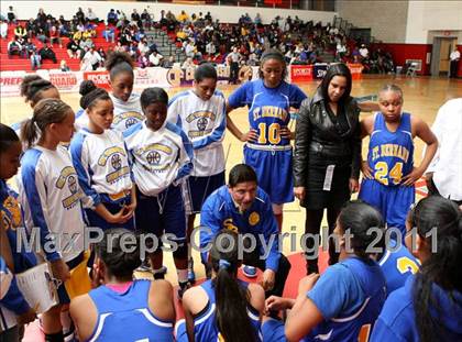 Thumbnail 1 in Santa Clara vs. St. Bernard (CIF SoCal D5 Regional Final) photogallery.