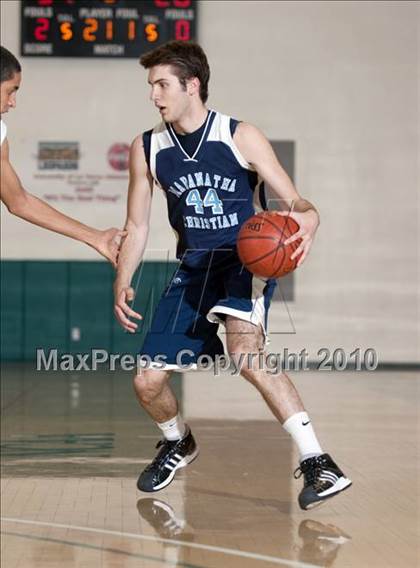 Thumbnail 1 in Maranatha Christian vs. Lutheran (CIF SoCal D5 Playoffs) photogallery.