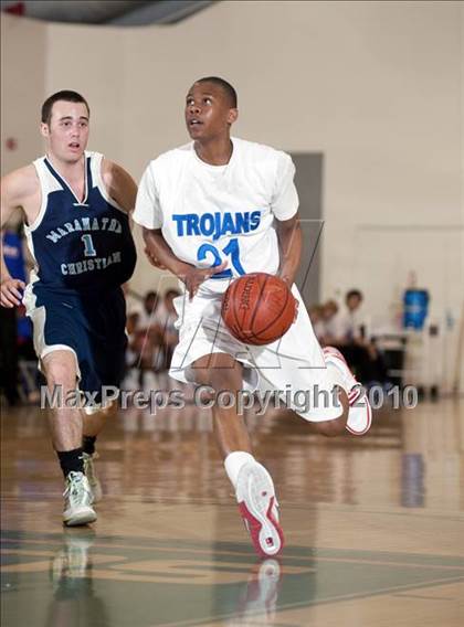 Thumbnail 1 in Maranatha Christian vs. Lutheran (CIF SoCal D5 Playoffs) photogallery.