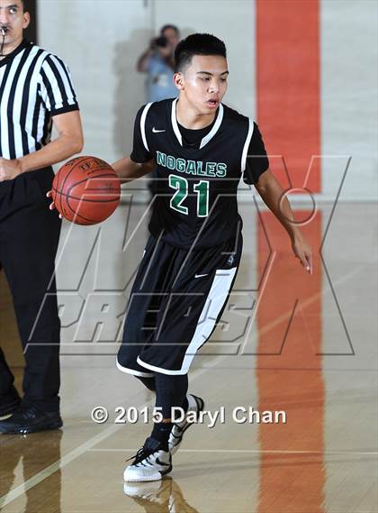 Thumbnail 3 in Nogales vs. Polytechnic (Pasadena Poly Tournament) photogallery.