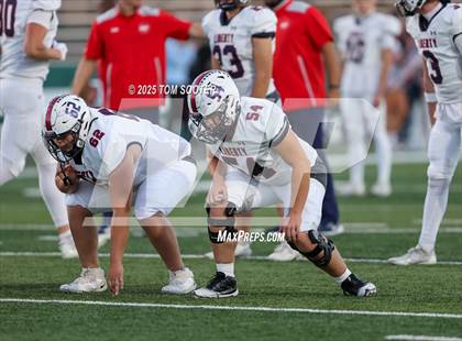 Thumbnail 3 in Liberty vs. Graham (UIL Football 4A D1 Area) photogallery.