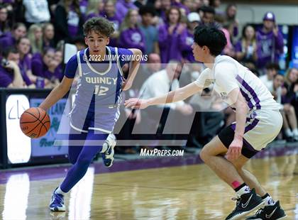 Thumbnail 3 in Quincy @ Collinsville (IHSA 4A Sectional Semifinal) photogallery.