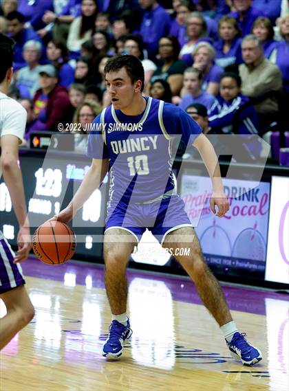 Thumbnail 3 in Quincy @ Collinsville (IHSA 4A Sectional Semifinal) photogallery.