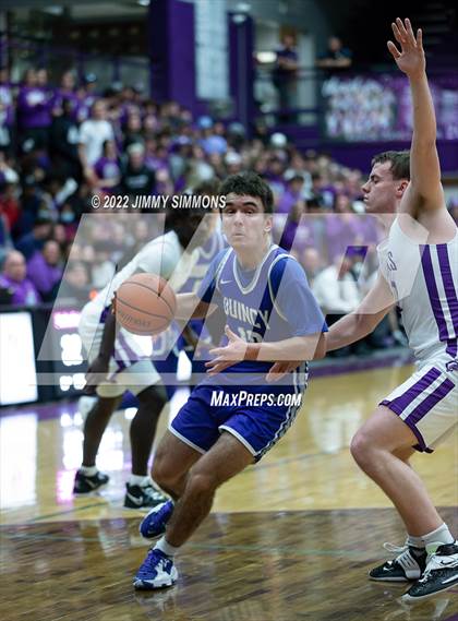 Thumbnail 1 in Quincy @ Collinsville (IHSA 4A Sectional Semifinal) photogallery.