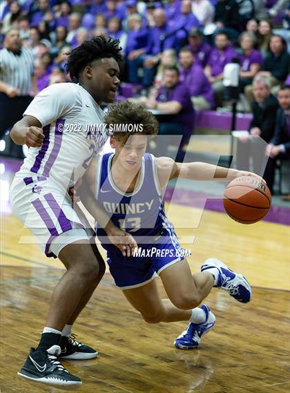 Thumbnail 2 in Quincy @ Collinsville (IHSA 4A Sectional Semifinal) photogallery.