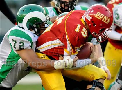 Thumbnail 1 in St. Mary's vs. Cathedral (CIF State D2 Final) photogallery.