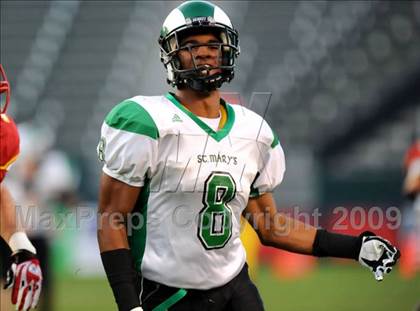 Thumbnail 2 in St. Mary's vs. Cathedral (CIF State D2 Final) photogallery.