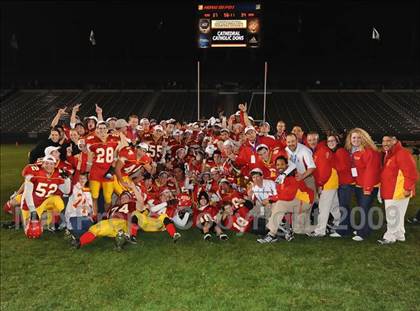 Thumbnail 3 in St. Mary's vs. Cathedral (CIF State D2 Final) photogallery.