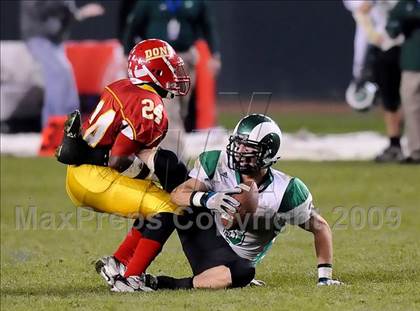Thumbnail 3 in St. Mary's vs. Cathedral (CIF State D2 Final) photogallery.