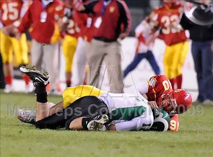 Thumbnail 2 in St. Mary's vs. Cathedral (CIF State D2 Final) photogallery.