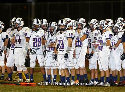 Thumbnail 3 in Capistrano Valley Christian vs. Brethren Christian photogallery.