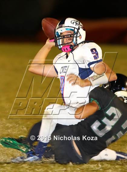 Thumbnail 1 in Capistrano Valley Christian vs. Brethren Christian photogallery.