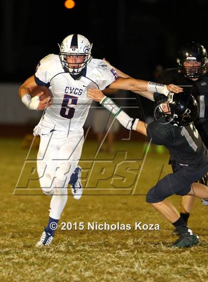 Thumbnail 3 in Capistrano Valley Christian vs. Brethren Christian photogallery.