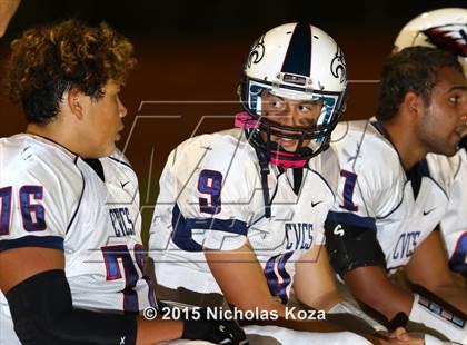 Thumbnail 2 in Capistrano Valley Christian vs. Brethren Christian photogallery.