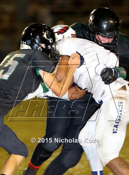 Thumbnail 3 in Capistrano Valley Christian vs. Brethren Christian photogallery.