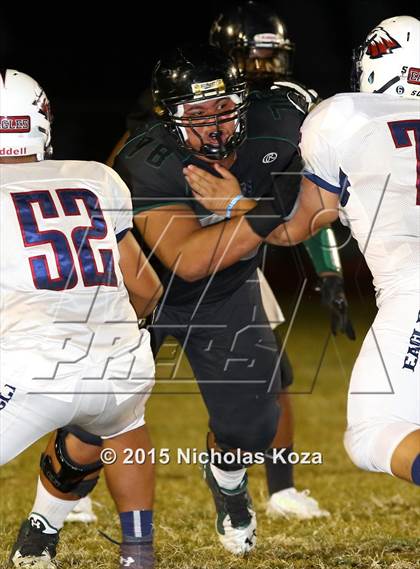 Thumbnail 3 in Capistrano Valley Christian vs. Brethren Christian photogallery.
