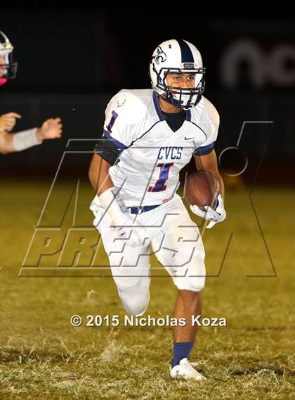 Thumbnail 3 in Capistrano Valley Christian vs. Brethren Christian photogallery.